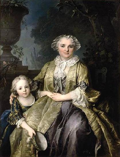 Louis Tocque and Her Daughter